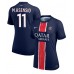 Maillot de foot Paris Saint-Germain Marco Asensio #11 Domicile vêtements Femmes 2024-25 Manches Courtes